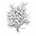 rosemary branch  tattoo design idea