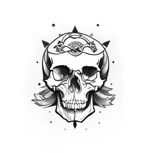 Tattoo uploaded by Stacie Mayer • Bandanna wearing skull by Ben Thomas.  #realism #blackandgrey #blackandgreyrealism #portrait #BenThomas #skull  #bandanna • Tattoodo