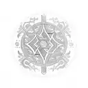 Hmong symbols tattoo design idea