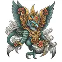 garuda tattoo design idea