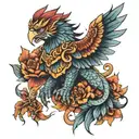 garuda tattoo design idea