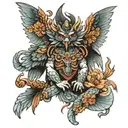 garuda tattoo design idea