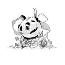 stitch tattoo design idea