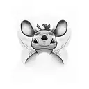 stitch tattoo design idea