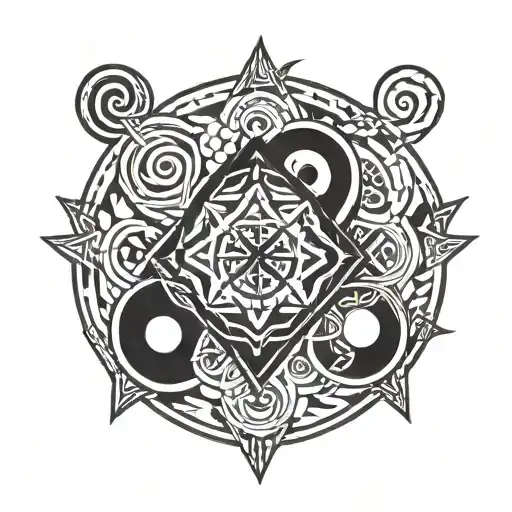 stoic philosophy tattoo design idea