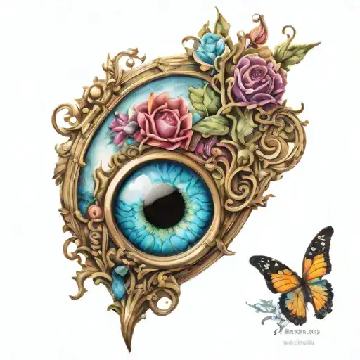 soul window  tattoo design idea