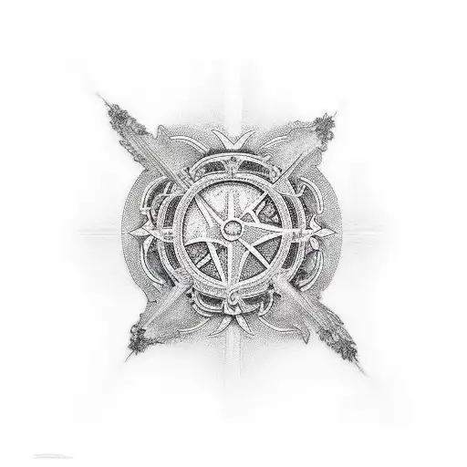 religious tattoo design idea