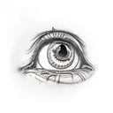 Evil Eye tattoo design idea
