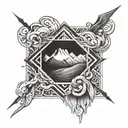 perseverance find a way tattoo design idea