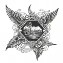 perseverance find a way tattoo design idea