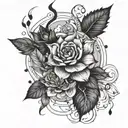 Should reflect my these qualities Fearless, ambitions, Rich, calm, positive Placement- Forearm tattoo design idea