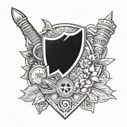 Las Vegas raiders forearm sleeve tattoo tattoo design idea