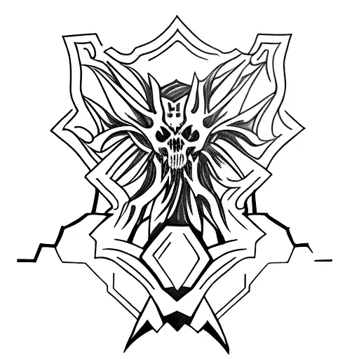triskellion presence absence  tattoo design idea