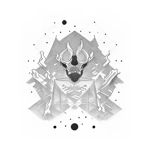 Everything happens for a reason tattoo design idea