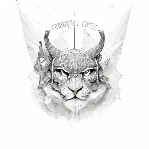 choose courage over comfort tattoo design idea