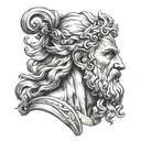 zeus tattoo design idea