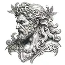zeus tattoo design idea