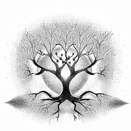 Tree of Life tattoo design idea