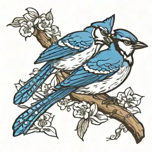 blue jays small tattoo tattoo design idea