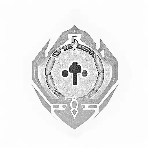 A sleek tattoo design of a key unlocking a digital lock, with the names of your children subtly integrated into the design, representing the freedom and security that financial independence brings tattoo design idea