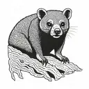 hyrax tattoo design idea