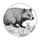 hyrax tattoo design idea