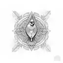 Cardinal tattoo design idea