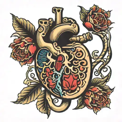 chronic kidney disease  tattoo design idea
