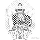 Chess pieces tattoo design idea