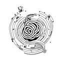 number 1911 tattoo design idea