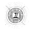 number 1911 tattoo design idea