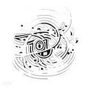 number 1911 tattoo design idea