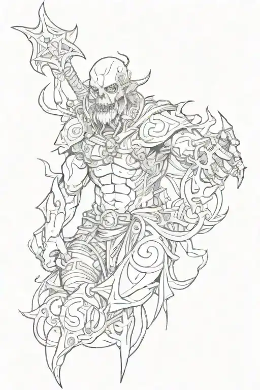aggrogoth, aesthetic tattoo tattoo design idea
