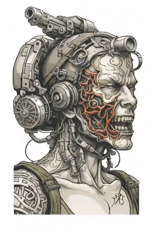 resident evil tattoo design idea