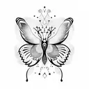 Peacock tattoo design idea