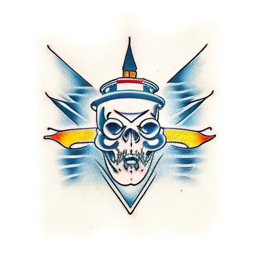 battleship tattoo design idea