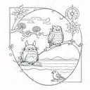 GHIBLI tattoo design idea