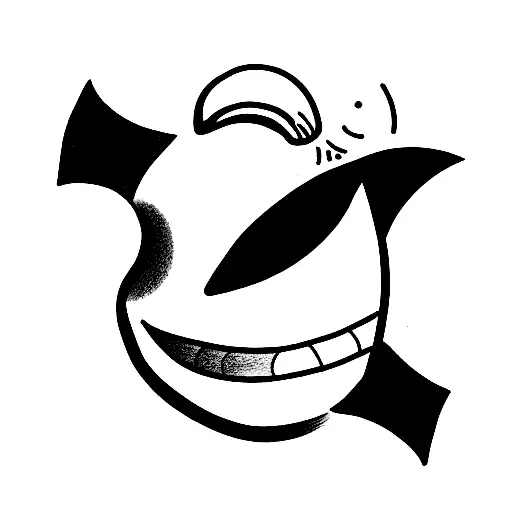 grimace  tattoo design idea