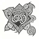 genuine devotion tattoo design idea