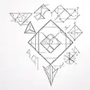 exo kpop group inspired tattoo design idea