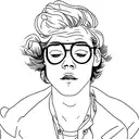 harry styles tattoo design idea