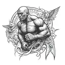 MMA  tattoo design idea
