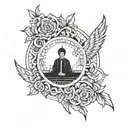 isaiah 43 tattoo design idea