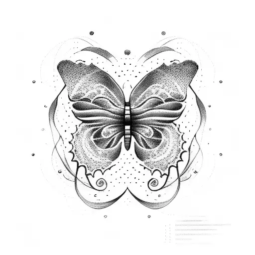 butterfly effect tattoo design idea