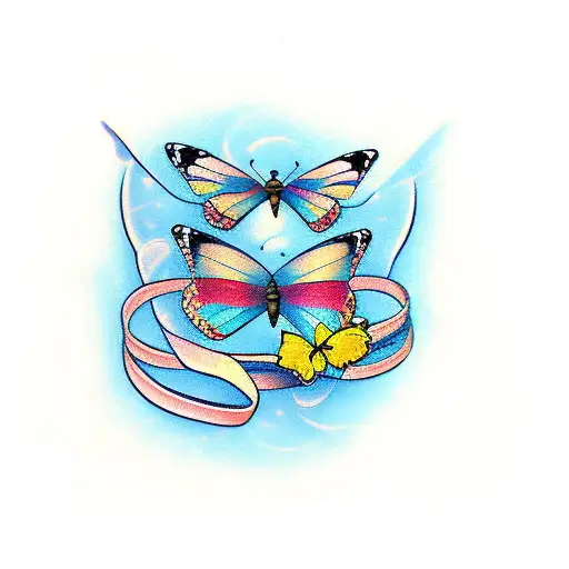 butterfly effect tattoo design idea