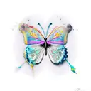 butterfly effect tattoo design idea