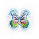 butterfly effect tattoo design idea
