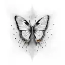 butterfly effect tattoo design idea