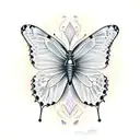 butterfly effect tattoo design idea