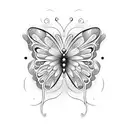 butterfly effect tattoo design idea